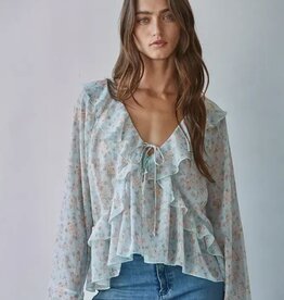 By Together Faye Floral Blouse