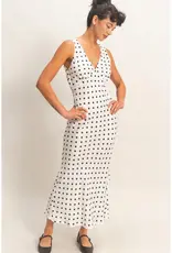 hf Sadie Polka Dot Dress