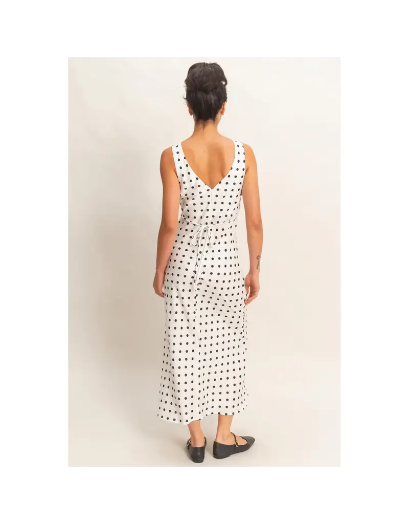 hf Sadie Polka Dot Dress