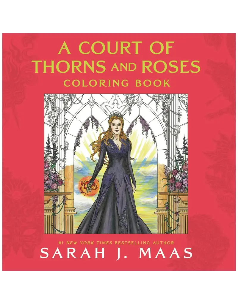 macmillian publishers Court of Thorns and Roses Coloring Book