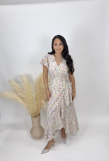 bivy Ruffle Hem Wrap Dress