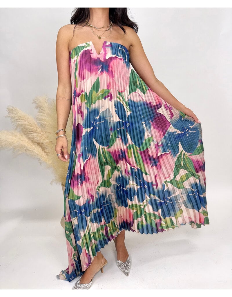 Dress Forum Meadowlark Pleated Maxi Dress