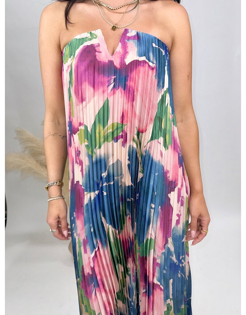 Dress Forum Meadowlark Pleated Maxi Dress