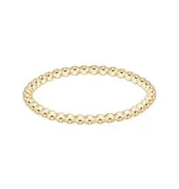 ENEWTON Classic Gold 1.5mm Bead Ring