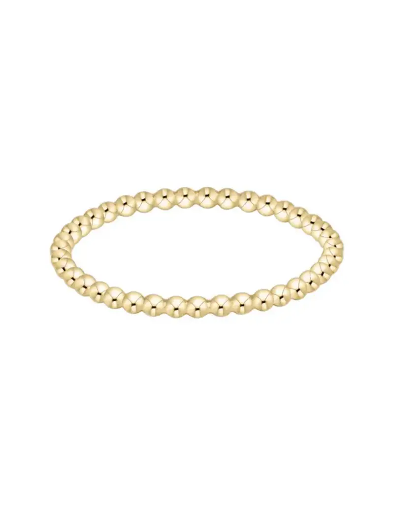 ENEWTON Classic Gold 1.5mm Bead Ring
