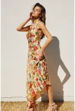 Dress Forum Gift of Love Asymmetrical Pleated Maxi Dress