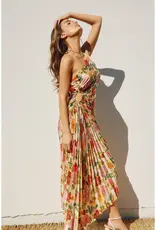 Dress Forum Gift of Love Asymmetrical Pleated Maxi Dress