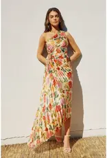 Dress Forum Gift of Love Asymmetrical Pleated Maxi Dress