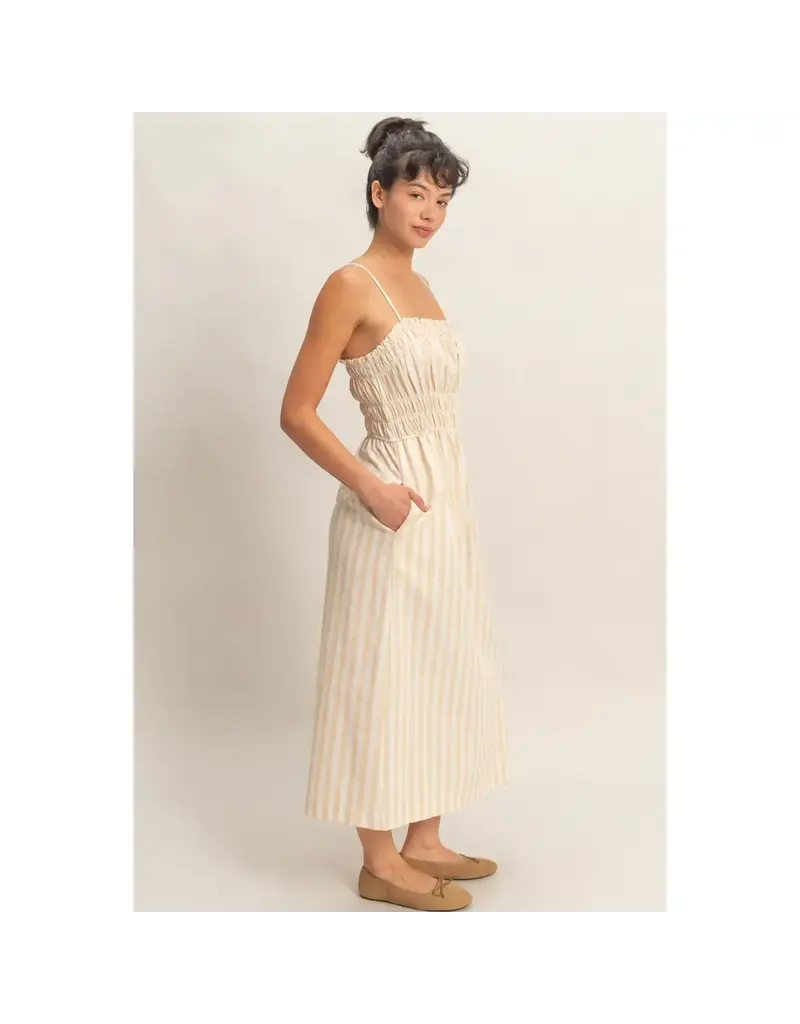 hf Maeve Striped Dress