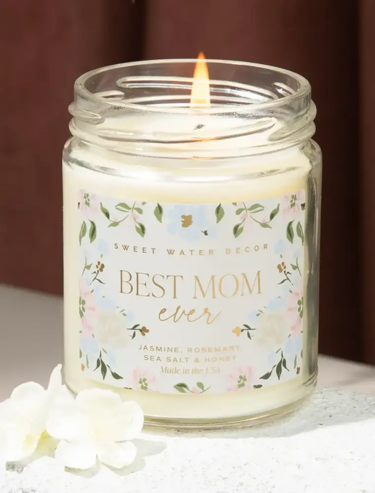 Sweet Water Decor Best Mom Ever 9 oz Soy Candle