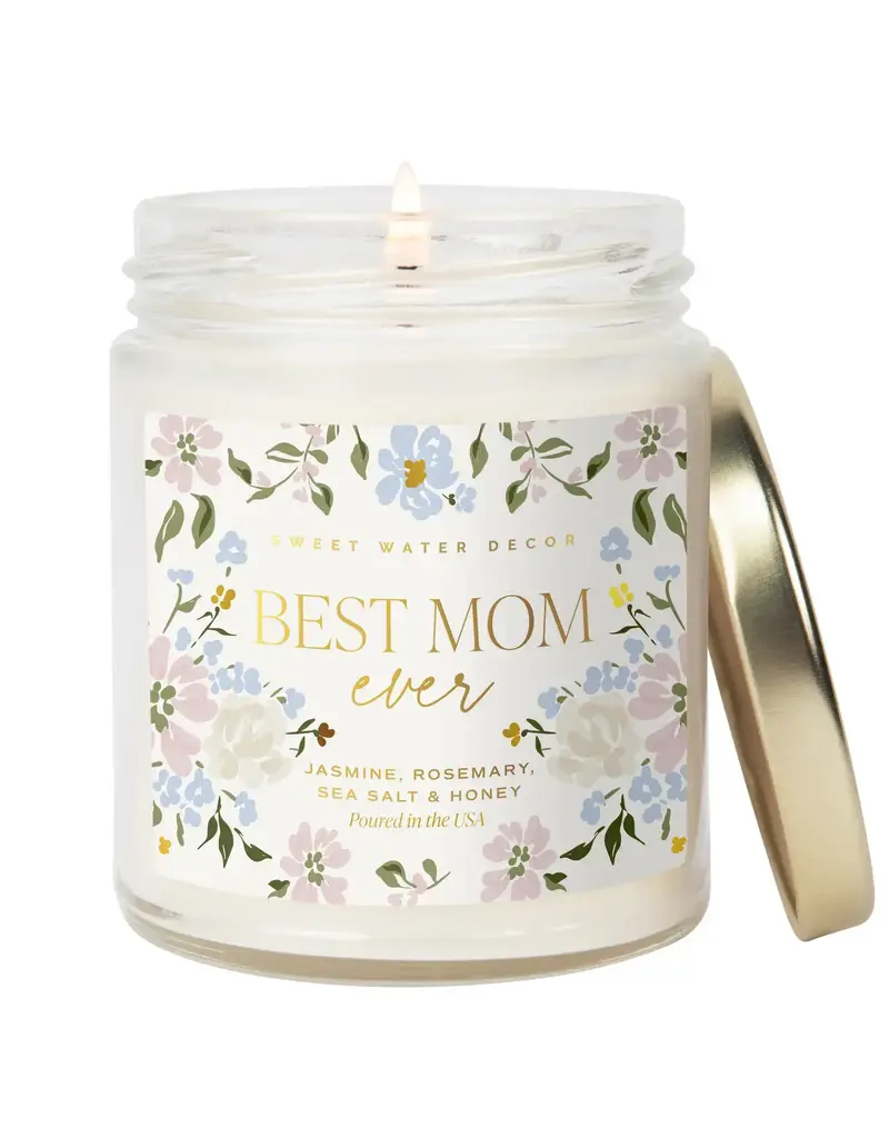 Sweet Water Decor Best Mom Ever 9 oz Soy Candle