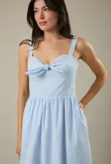 S&E Lynn Bow Midi Dress