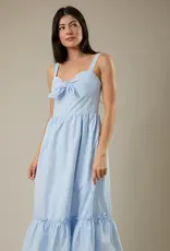 S&E Lynn Bow Midi Dress