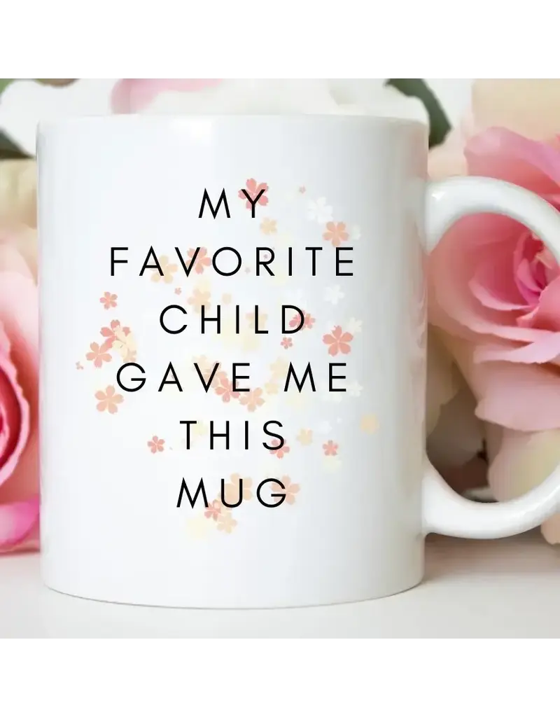 House of Rodan My Fav Child - Funny Mother's Day Mom Gift Coffee Mug