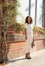 Liverpool Hannah Crop Flare With Tulip Hem