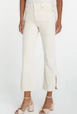 Liverpool Hannah Crop Flare With Tulip Hem