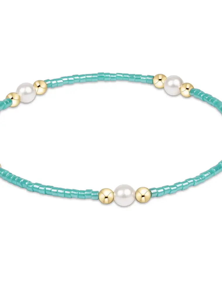 ENEWTON Hope Purpose Pearl Bracelet Seaglass Gold