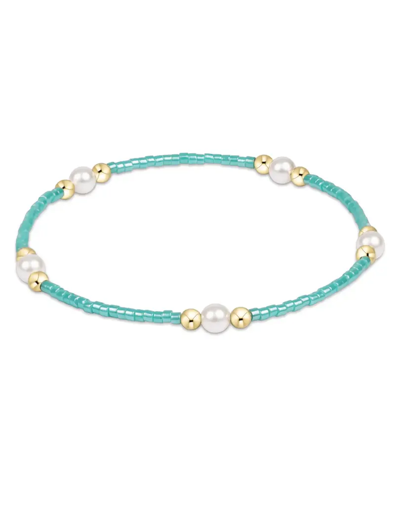 ENEWTON Hope Purpose Pearl Bracelet Seaglass Gold