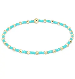 ENEWTON Hope Sincerity Bracelet Gold Turq