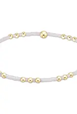 ENEWTON Hope Joy Bracelet Gold Silky White