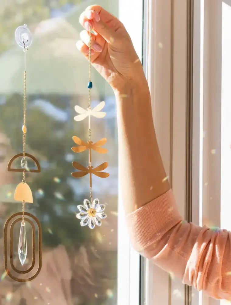 Scout Curated Wears Suncatcher - Dragonfly/Blue Apatite