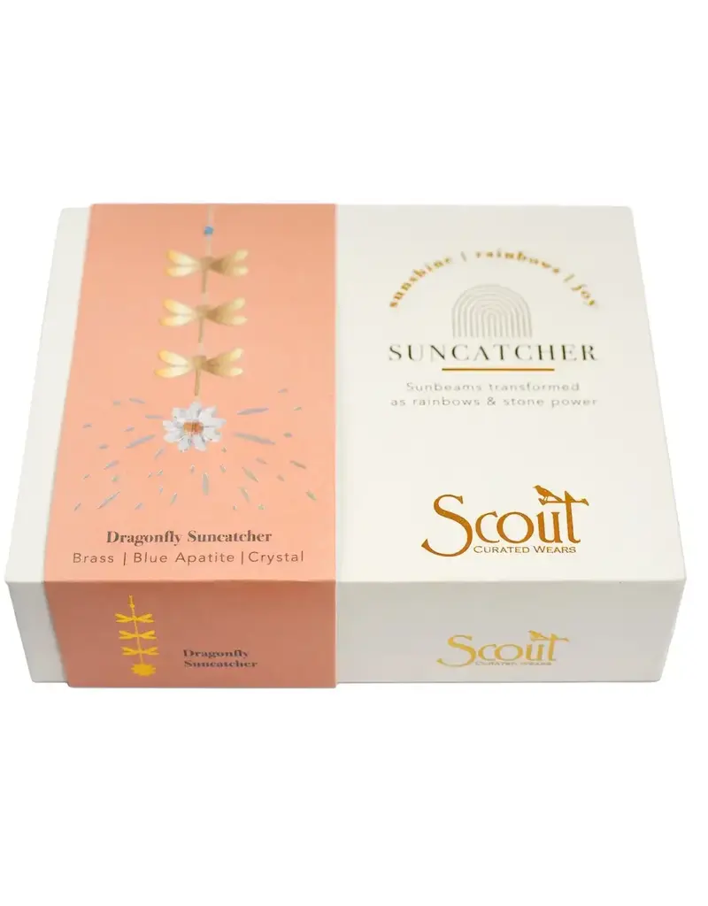 Scout Curated Wears Suncatcher - Dragonfly/Blue Apatite