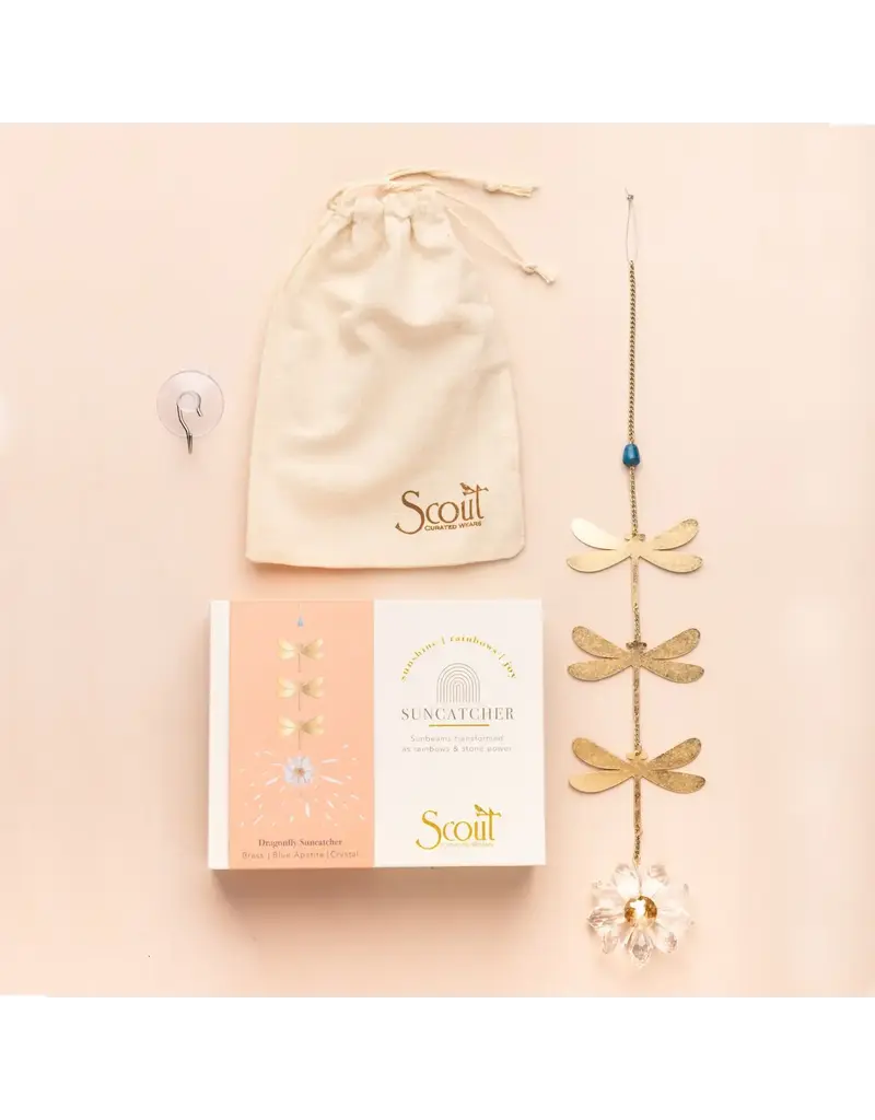 Scout Curated Wears Suncatcher - Dragonfly/Blue Apatite