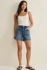Z Supply Jonah Mid Rise Relaxed Short Avalon