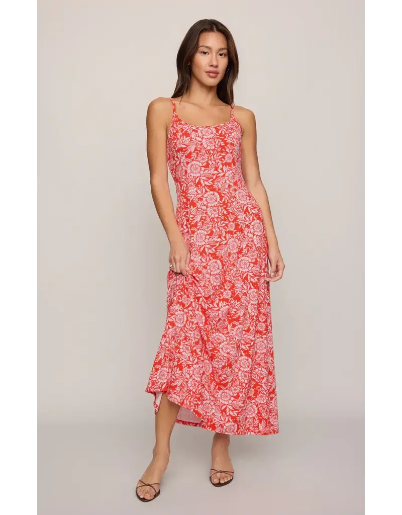 Z Supply Charisma Ona Floral Midi Dress