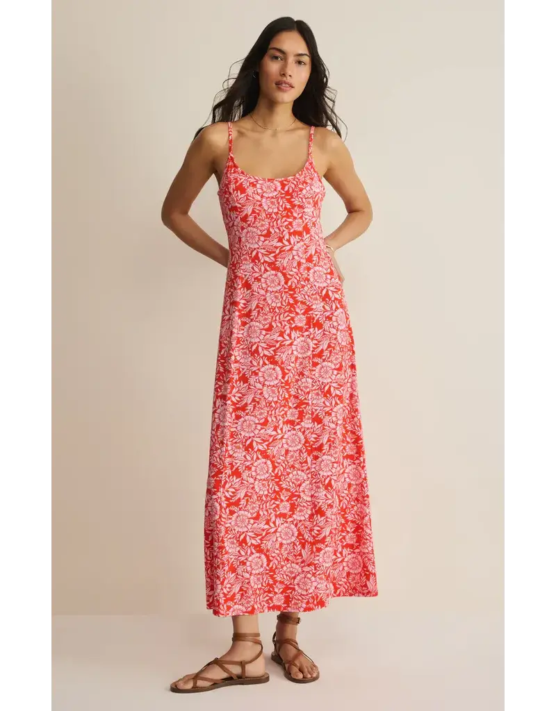 Z Supply Charisma Ona Floral Midi Dress