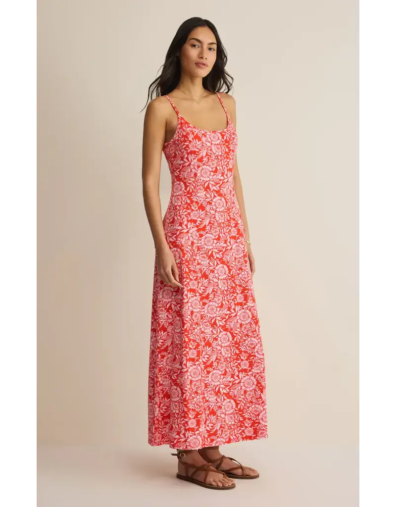 Z Supply Charisma Ona Floral Midi Dress