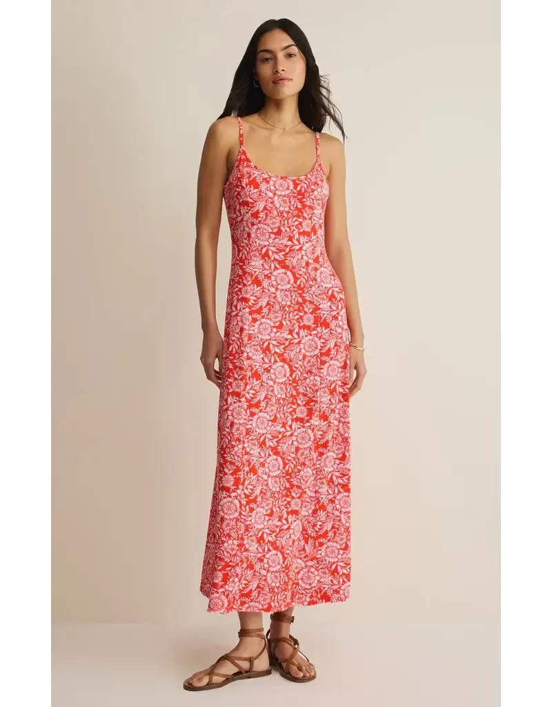 Z Supply Charisma Ona Floral Midi Dress