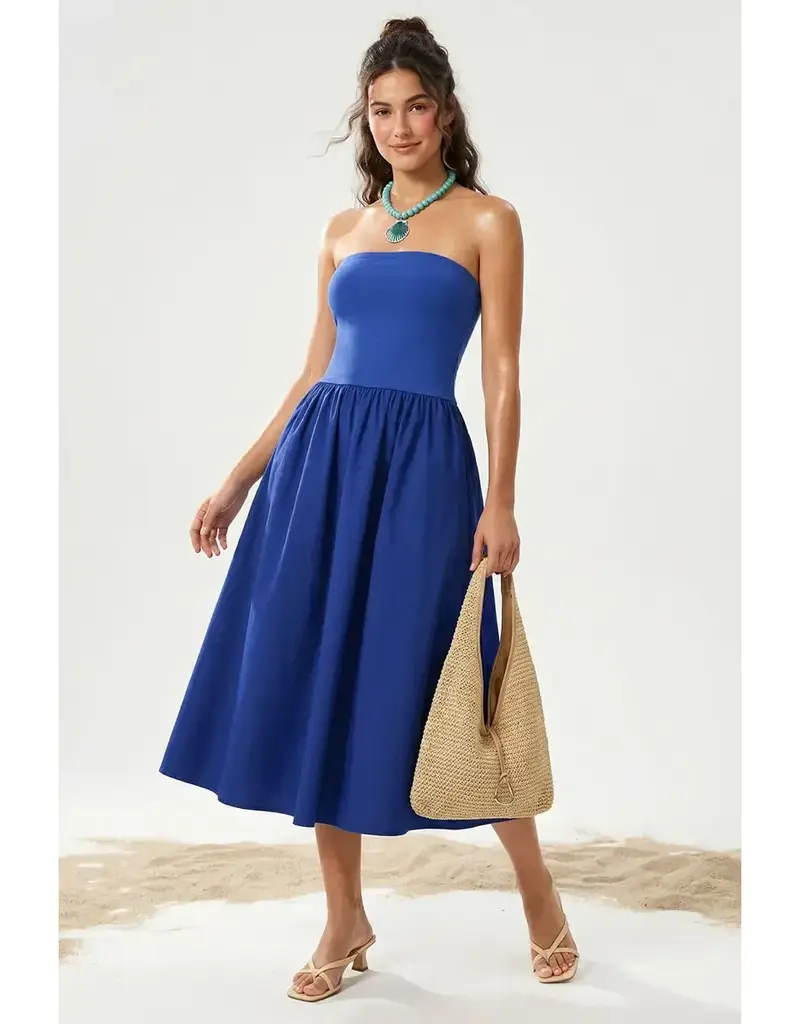 nz Tube Top Midi Dress
