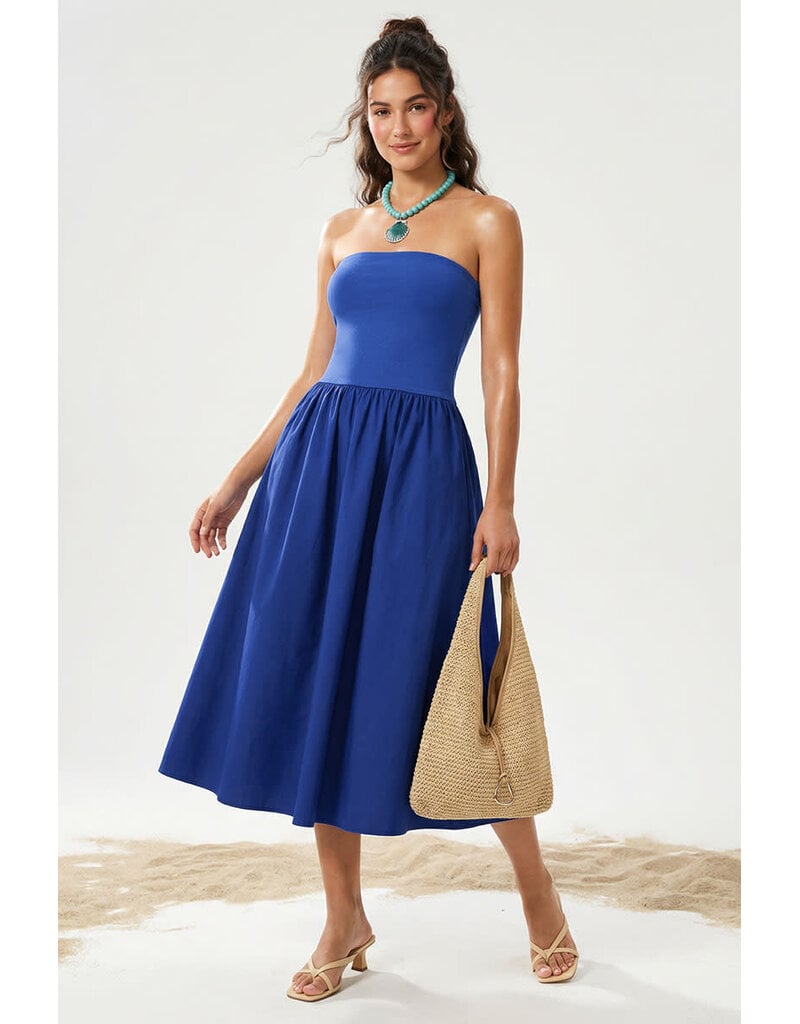nz Tube Top Midi Dress