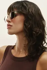 Z Supply Cruise Gold Brown Polarized Sunglasses