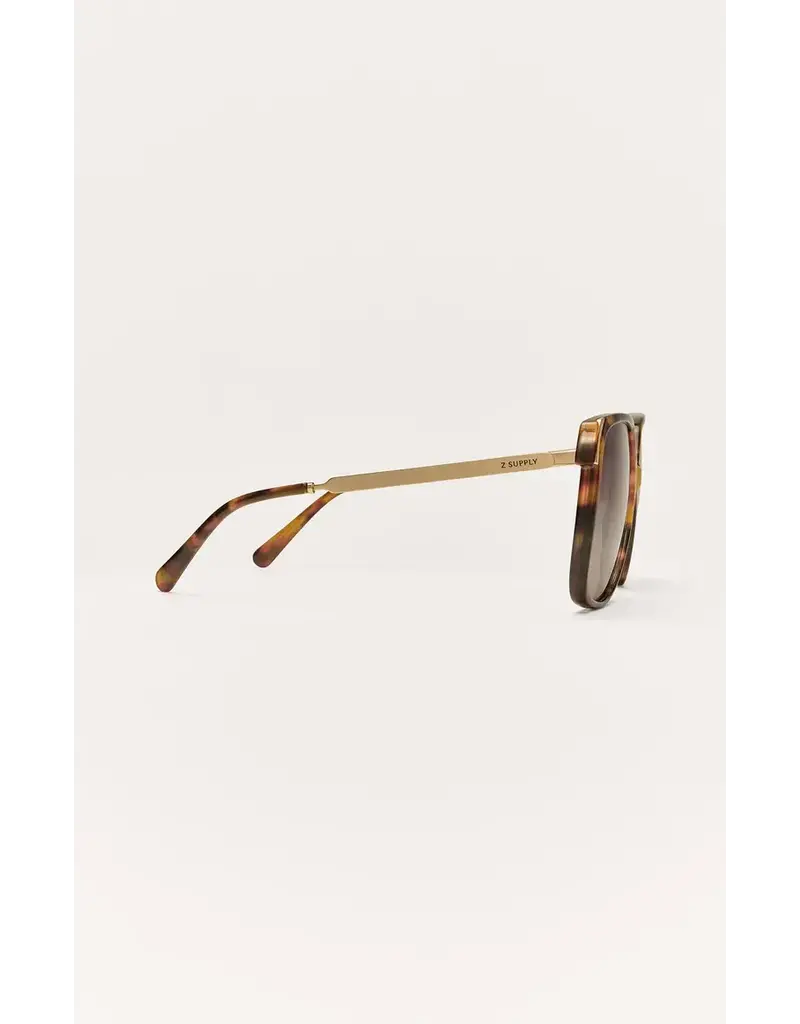 Z Supply Riviera Brown Tortoise Gradient Polarized