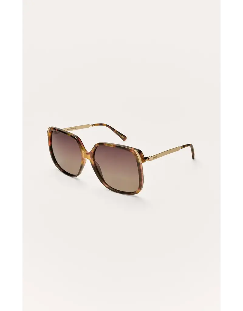 Z Supply Riviera Brown Tortoise Gradient Polarized