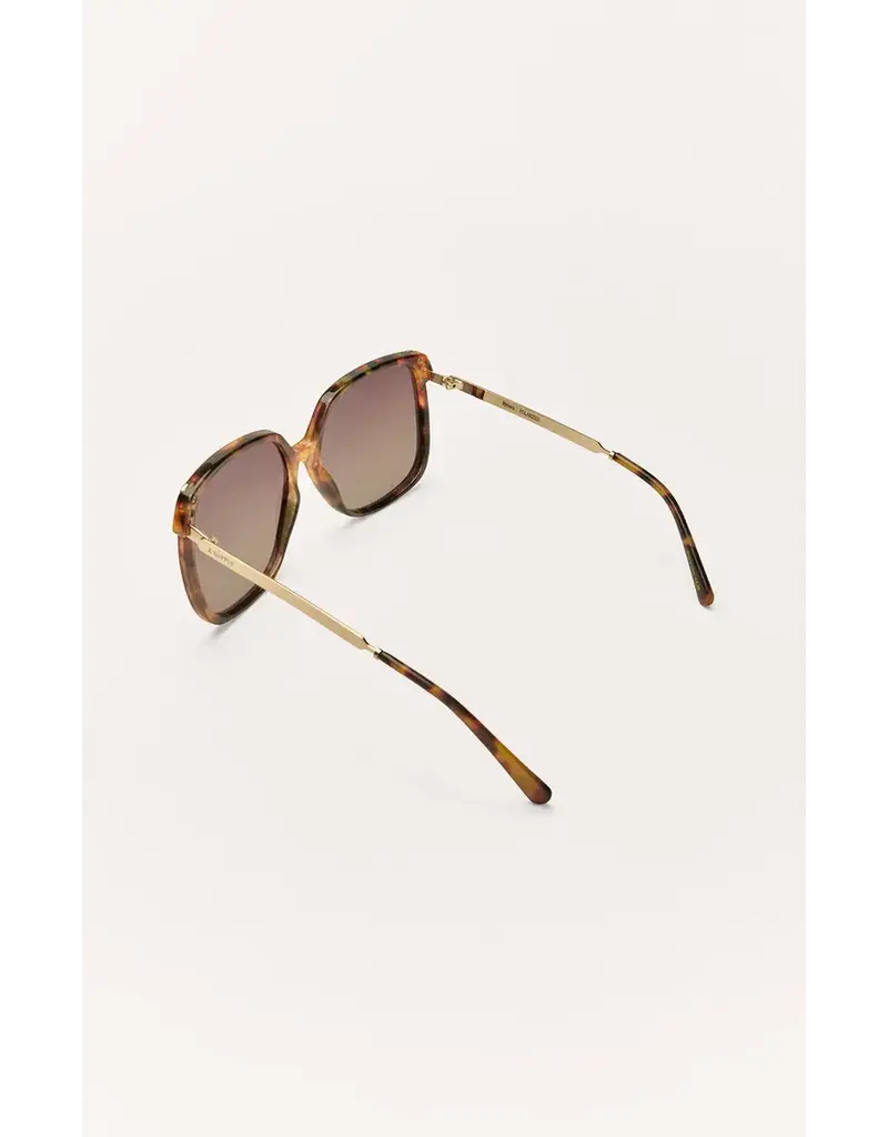Z Supply Riviera Brown Tortoise Gradient Polarized