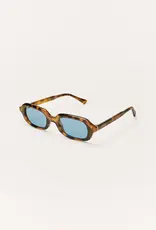 Z Supply Myst Tort Blue Polarized Sunglasses
