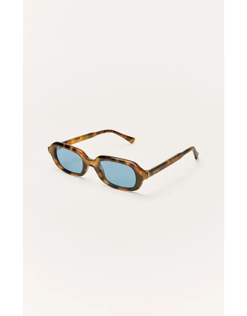 Z Supply Myst Tort Blue Polarized Sunglasses
