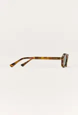 Z Supply Myst Tort Blue Polarized Sunglasses