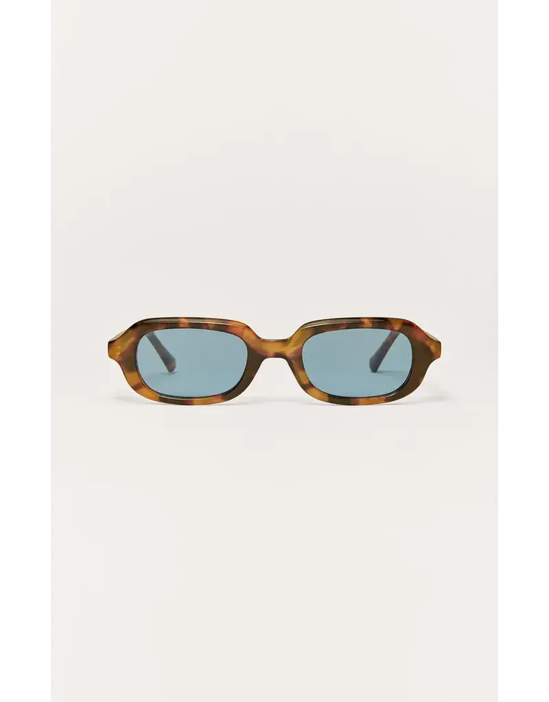 Z Supply Myst Tort Blue Polarized Sunglasses