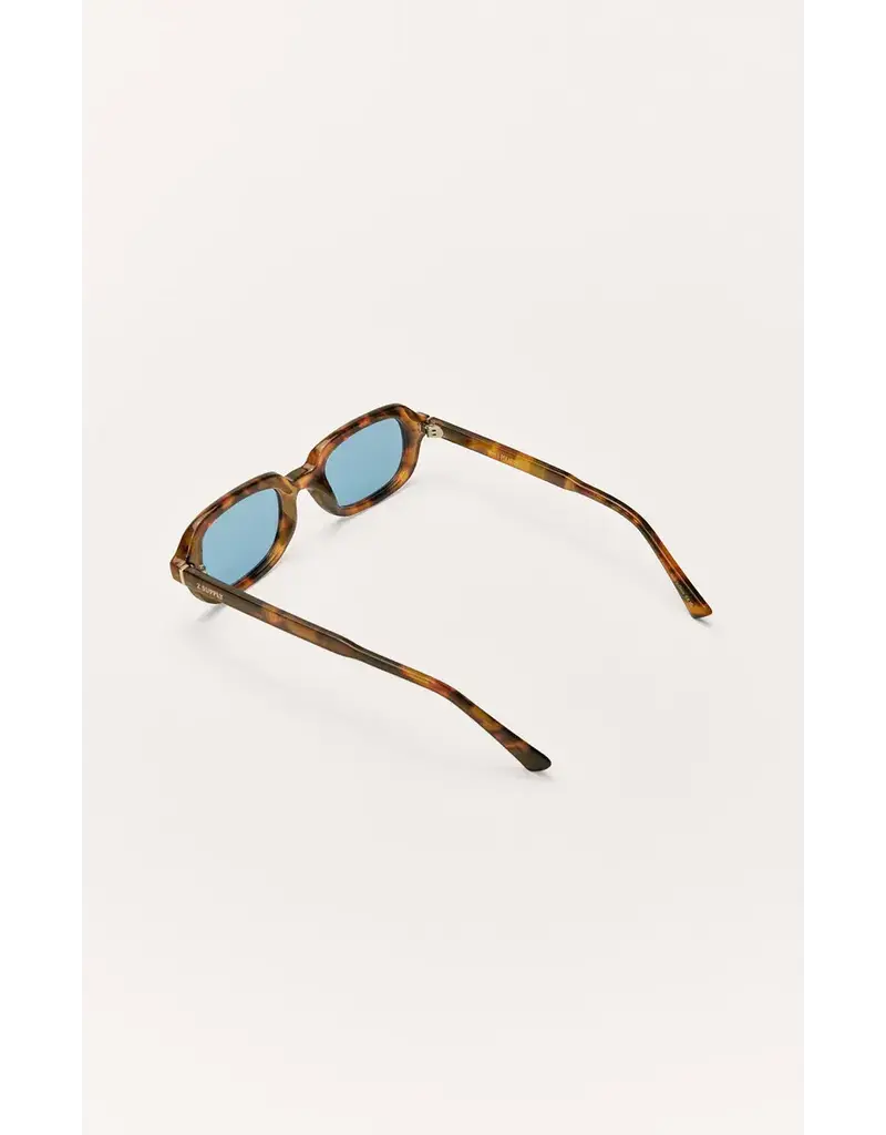 Z Supply Myst Tort Blue Polarized Sunglasses