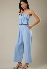 sun ed Ruffle Bodice Jumpsuit