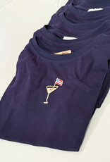 sun ed USA Embroidered Cocktail Tee