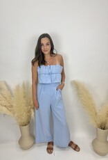 sun ed Ruffle Bodice Jumpsuit