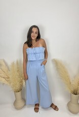 sun ed Ruffle Bodice Jumpsuit