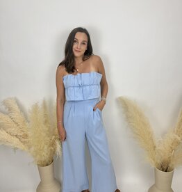 sun ed Ruffle Bodice Jumpsuit