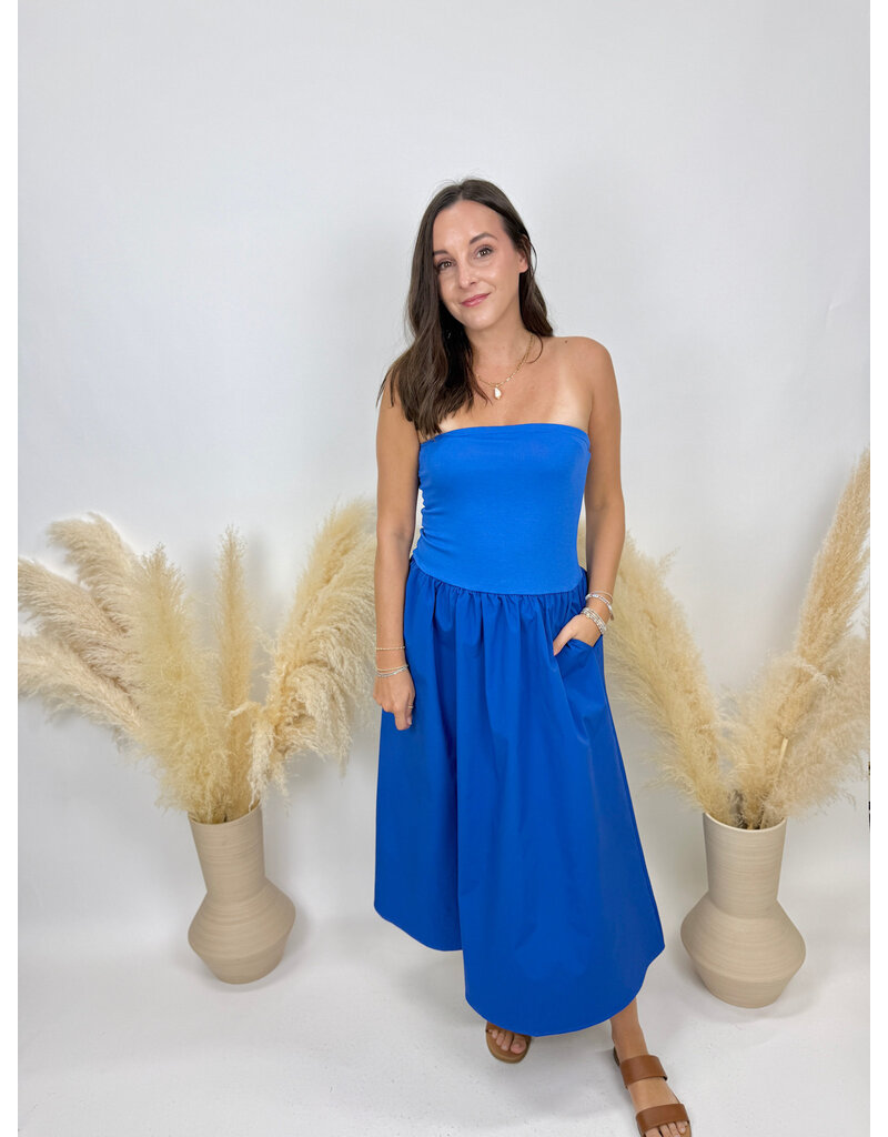 nz Tube Top Midi Dress