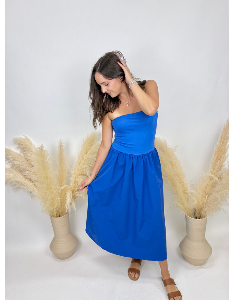 nz Tube Top Midi Dress